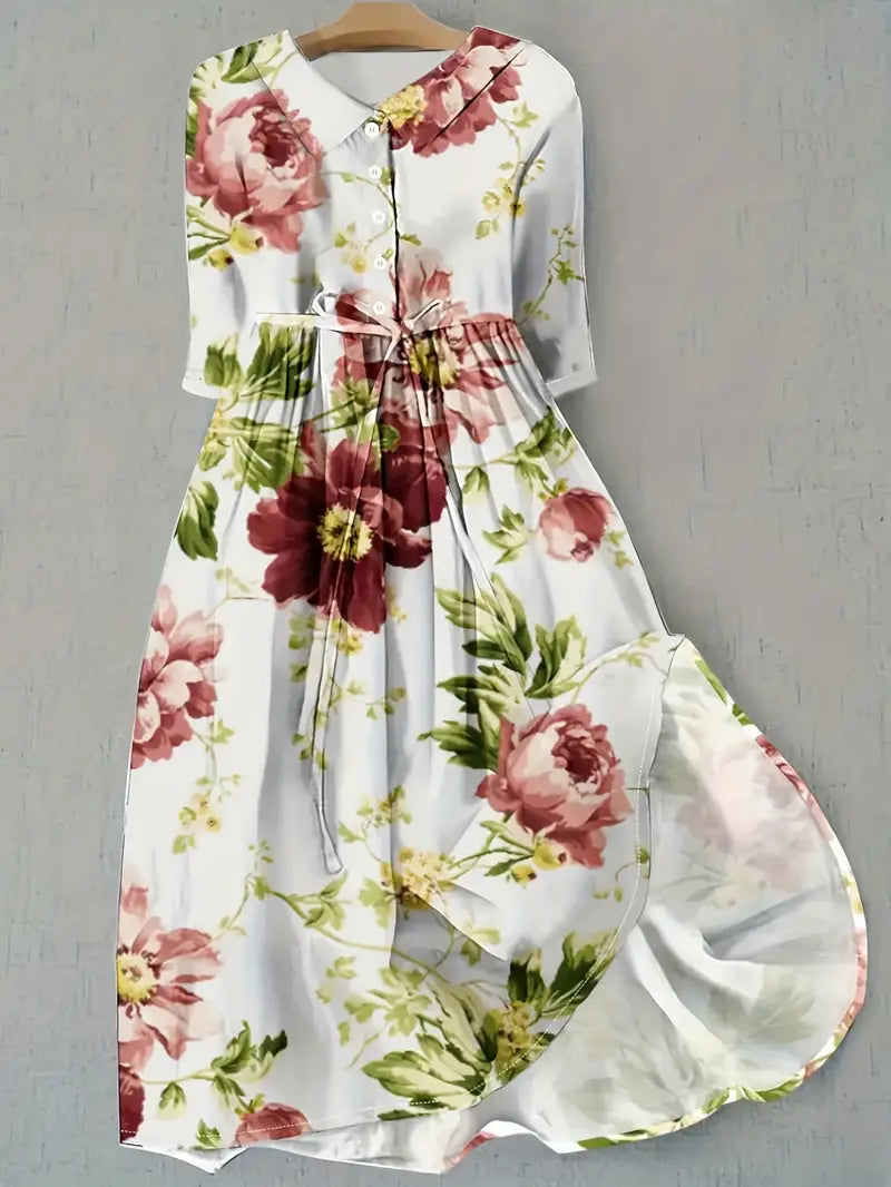 Livia - Robe florale confortable