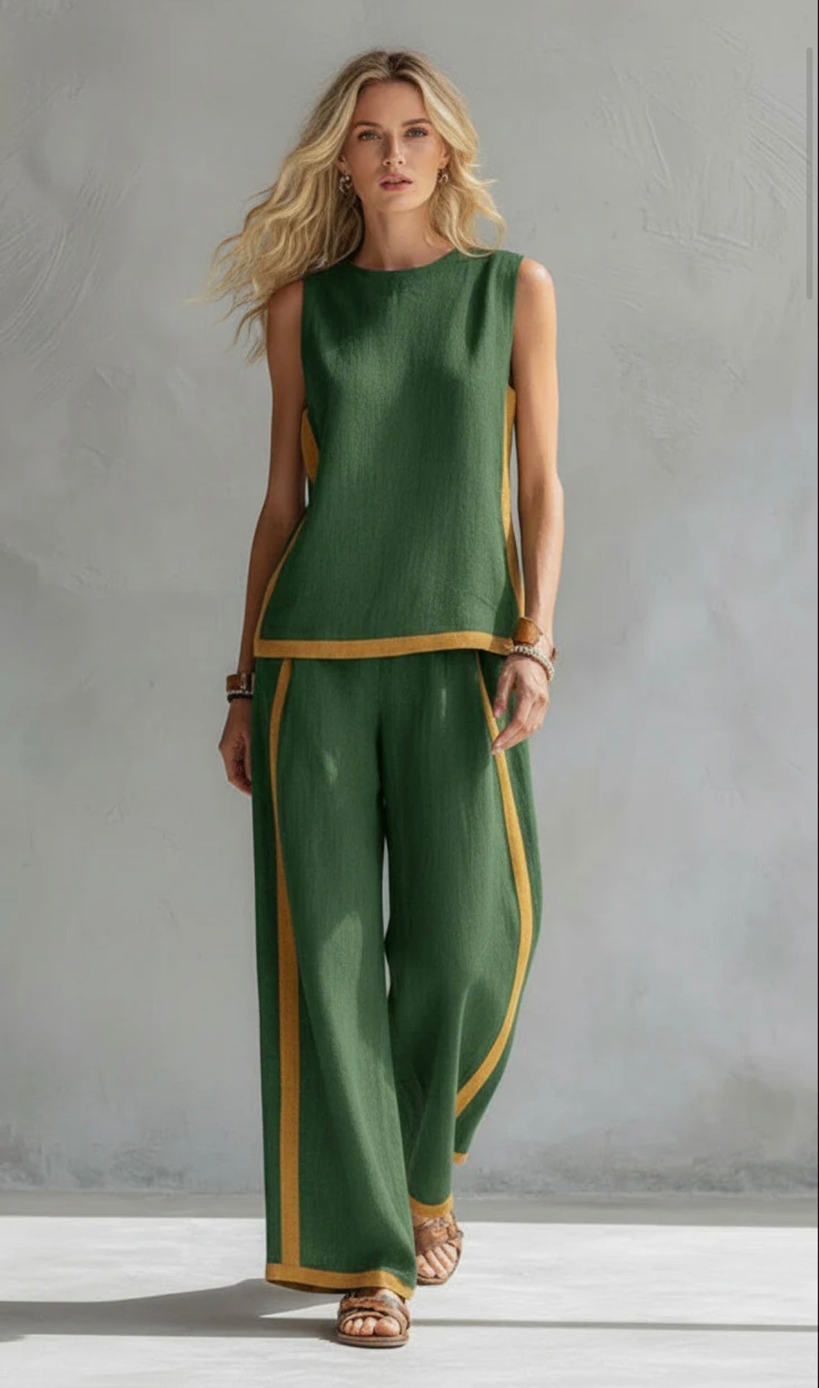 Shania™ | Ensemble deux pièces casual chic