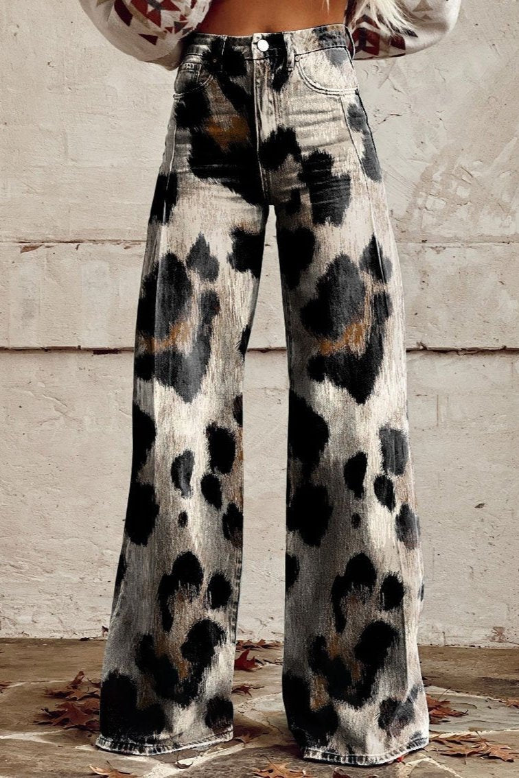 Cheetah — Pantalon bohème chic