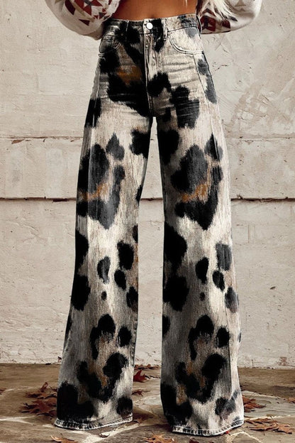 Cheetah — Pantalon bohème chic