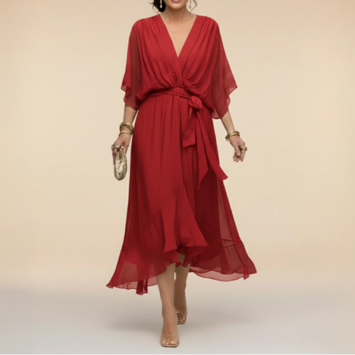 Monica | Robe décolleté en V