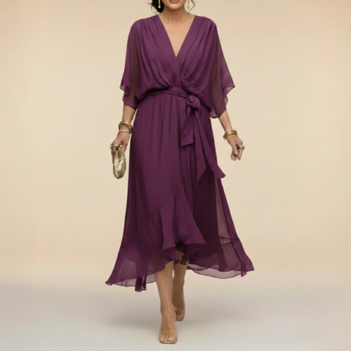 Monica | Robe décolleté en V