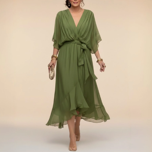 Monica | Robe décolleté en V