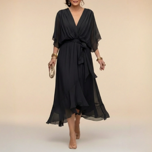 Monica | Robe décolleté en V