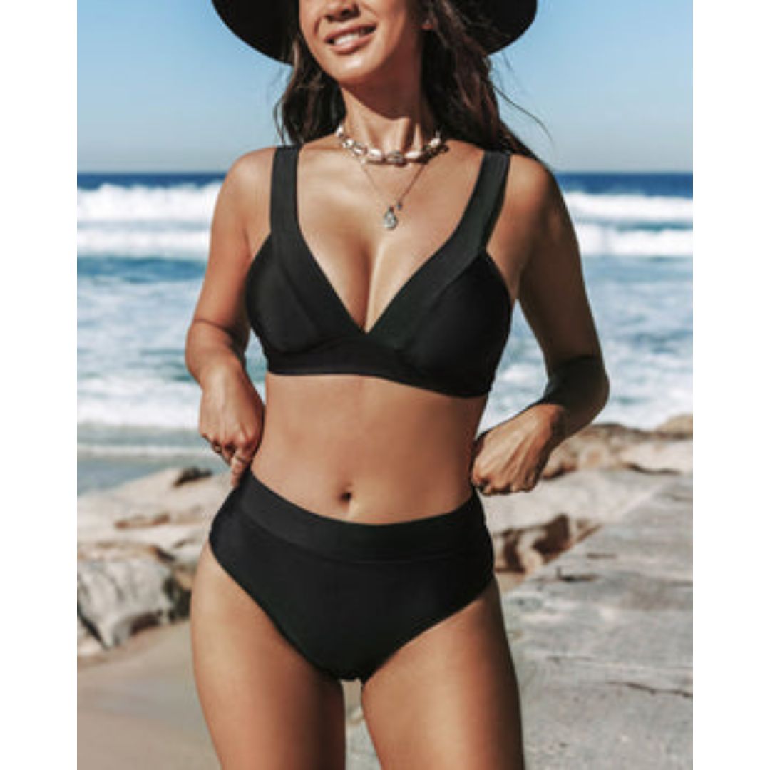 Noa™ | Maillot de bain taille haute lissant