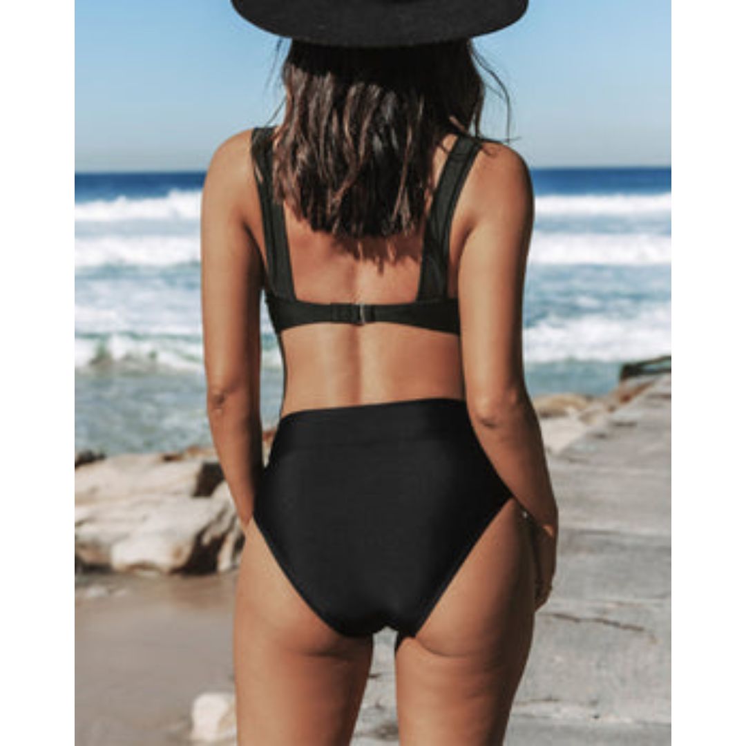 Noa™ | Maillot de bain taille haute lissant