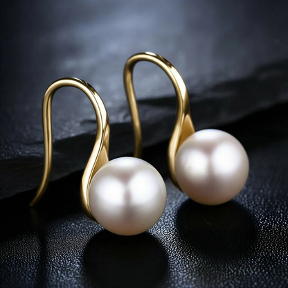 Boucles d'oreilles essentielles à perles