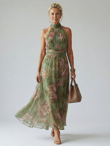 Naomi | Halter Maxi Kleid