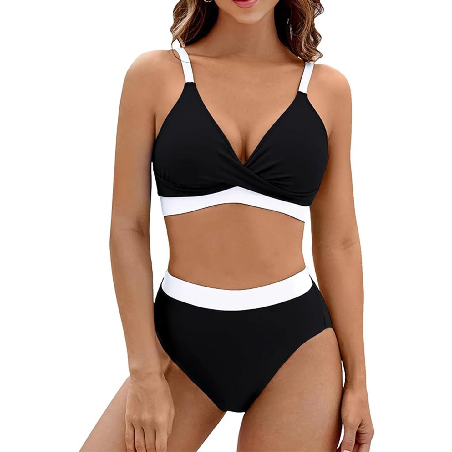 Sarena | Votre bikini sculptant le ventre avec un élégant décolleté en V