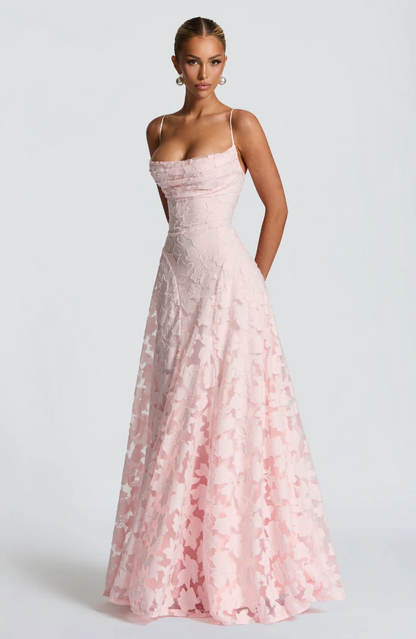 SOFIA | Robe longue élégante en dentelle
