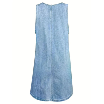 Emma | Robe décontractée effet jean