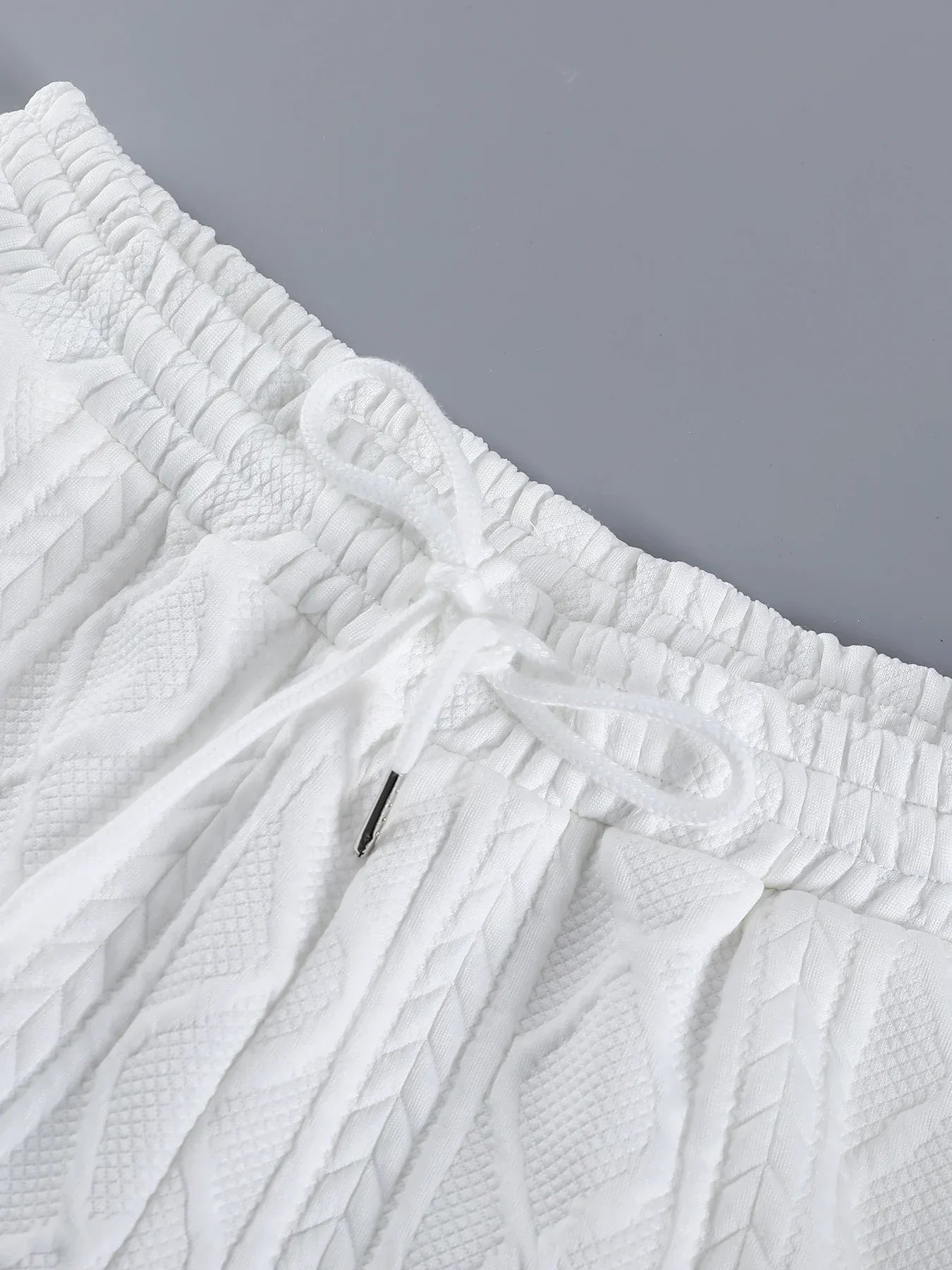 LOS CAÑOS – Ensemble short texturé