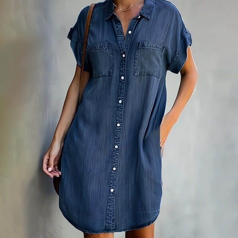 Beau | Robe chemise boutonnée