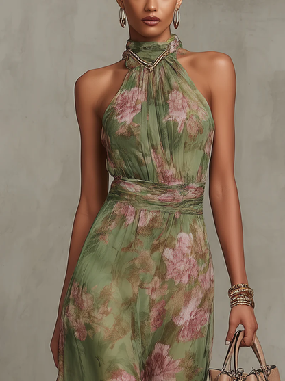 Sophie | Robe d'été élégante à imprimé floral