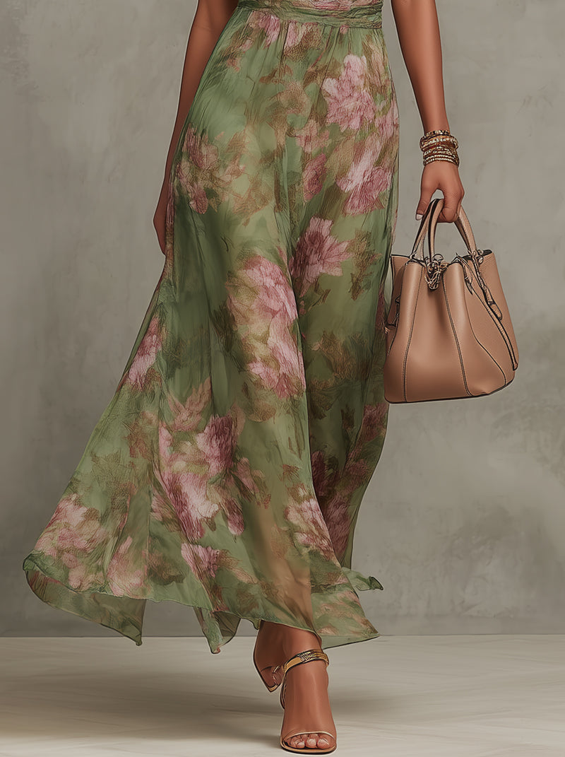 Sophie | Robe d'été élégante à imprimé floral