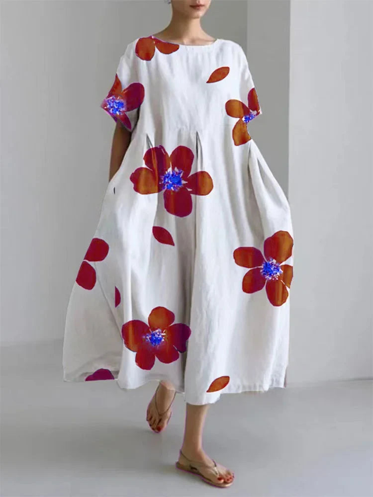 Elara | Robe d'été fleurie