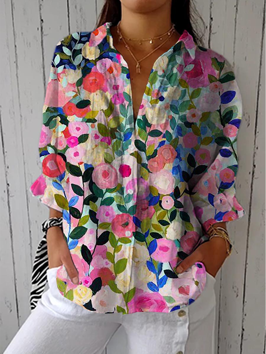 Frances | Blouse à imprimé floral