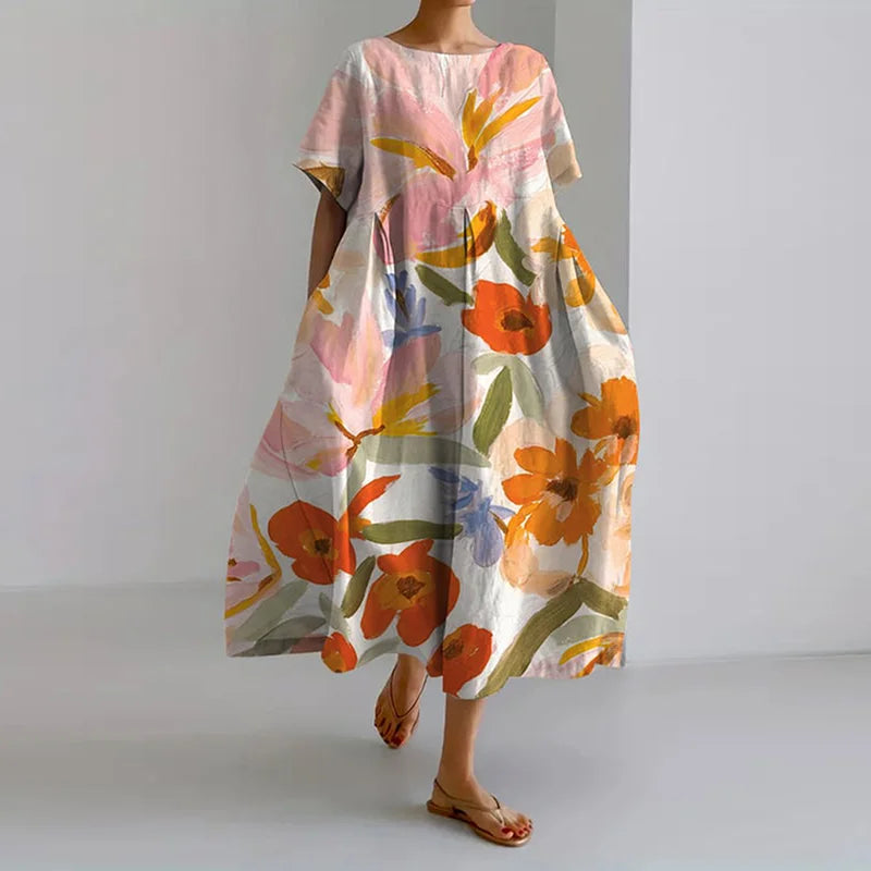 Clara | Robe d'été fleurie
