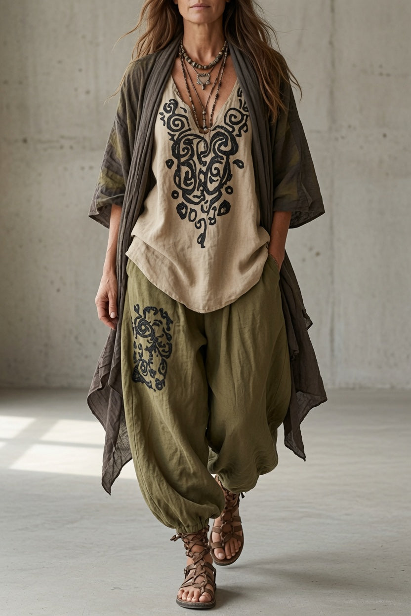 Tara | Ensemble trois pièces bohème