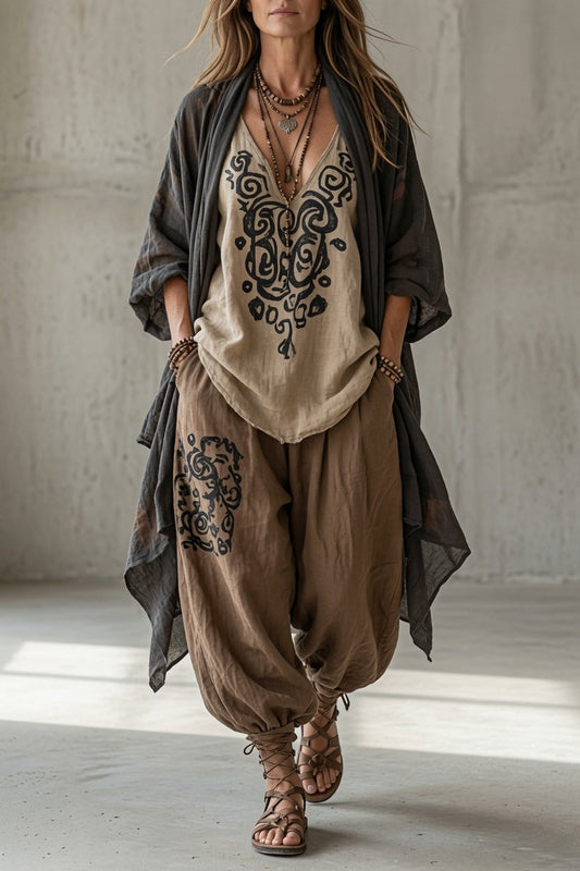 Tara | Ensemble trois pièces bohème