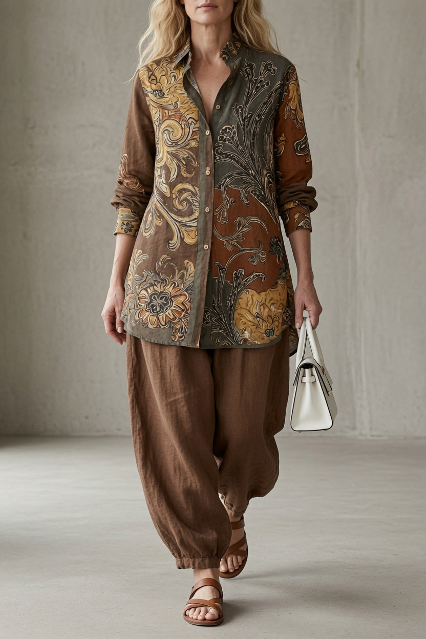 Tara | Ensemble vintage imprimé