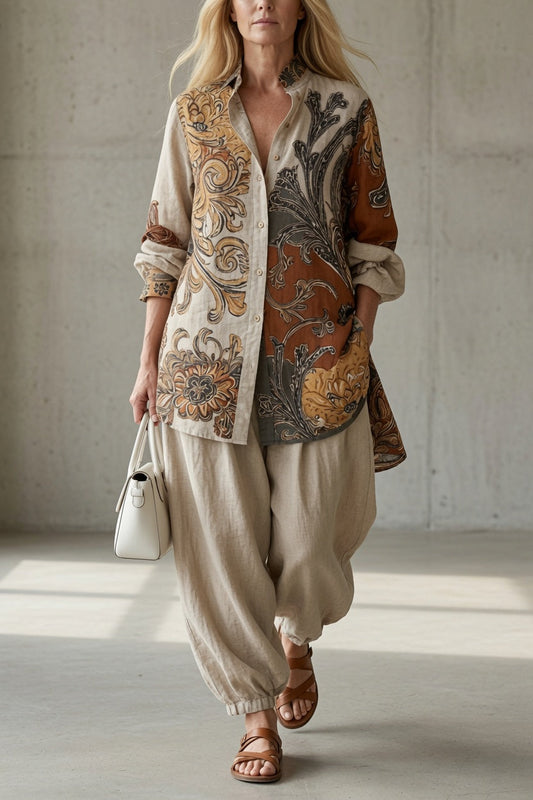 Tara | Ensemble vintage imprimé