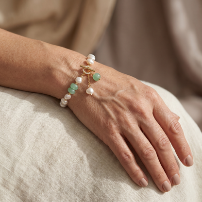 Bracelet aventure perle de mer