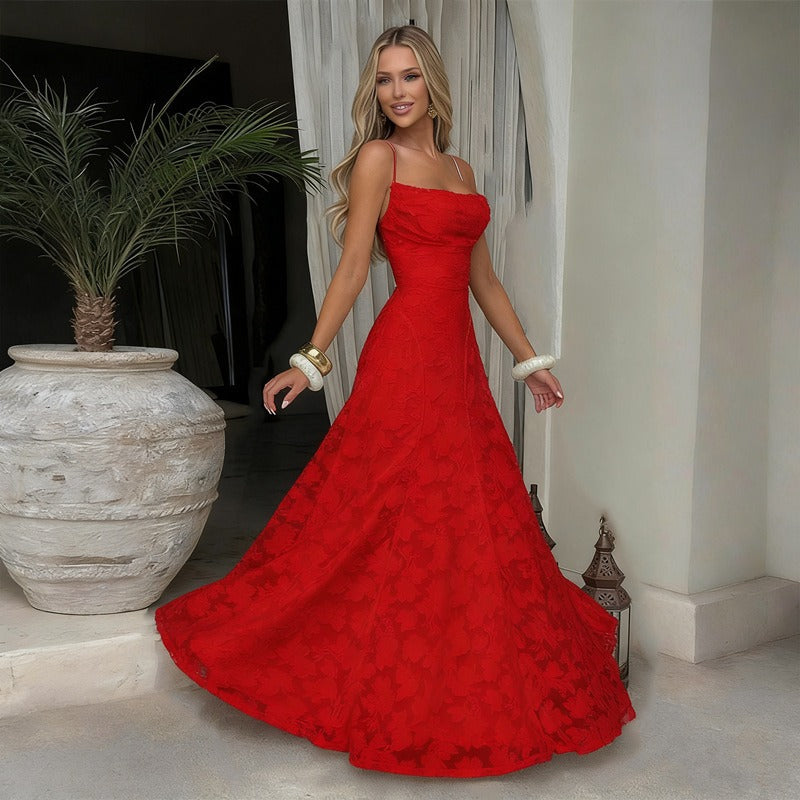 SOFIA | Robe longue élégante en dentelle