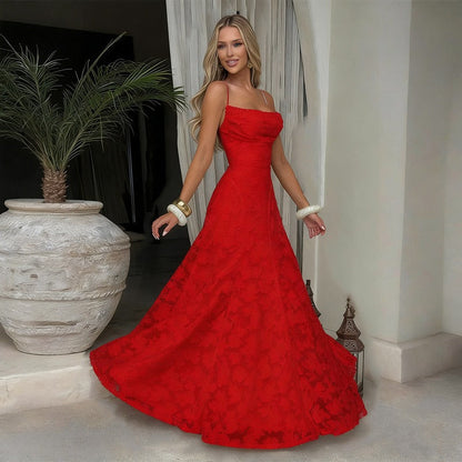 SOFIA | Robe longue élégante en dentelle