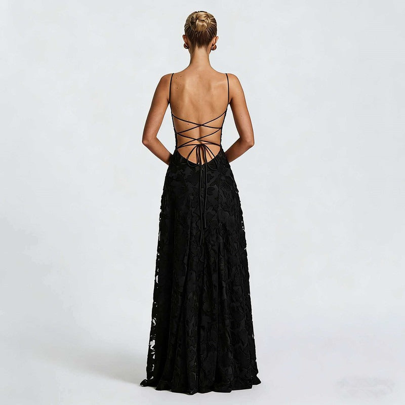 SOFIA | Robe longue élégante en dentelle
