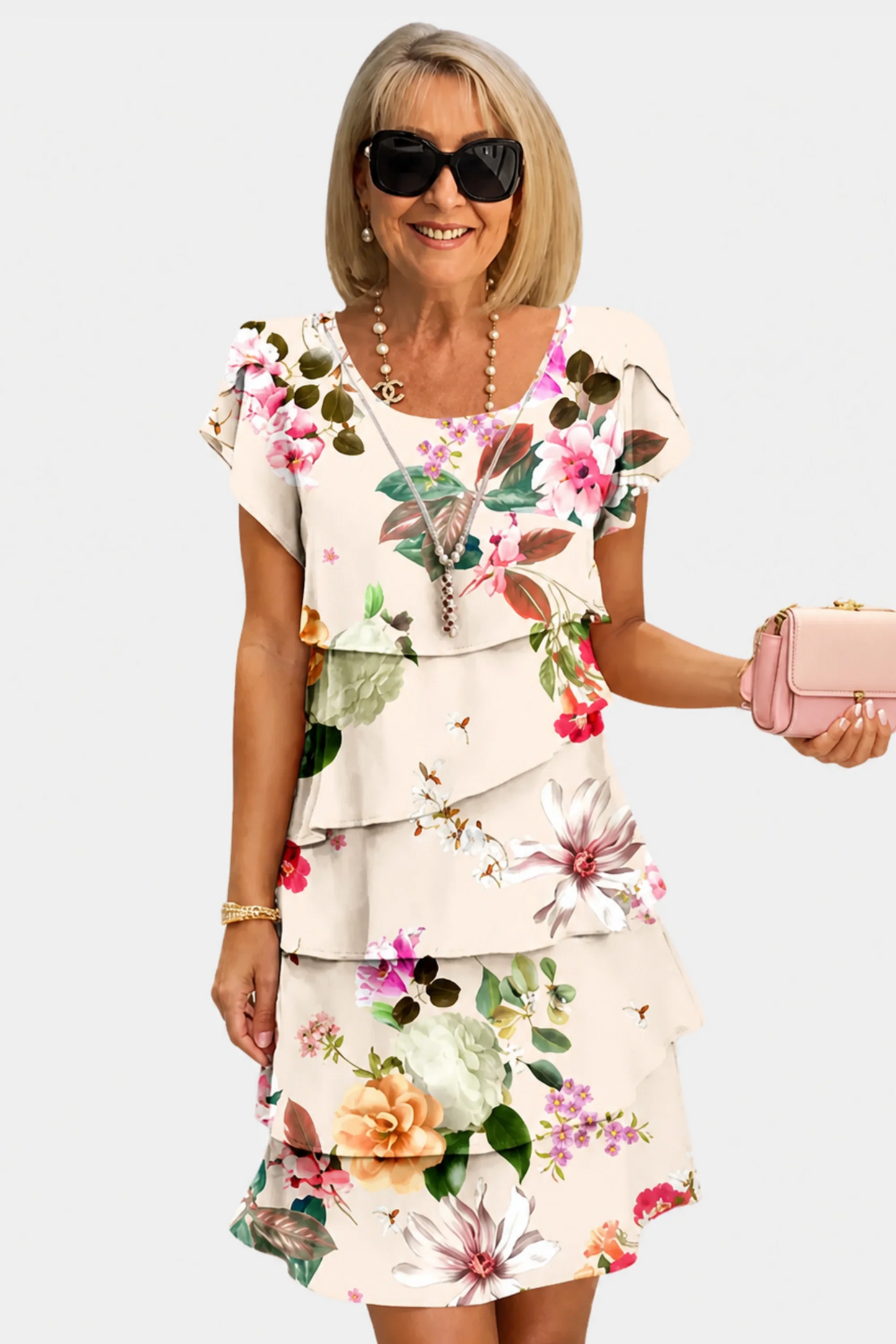Linda | Robe élégante à volants