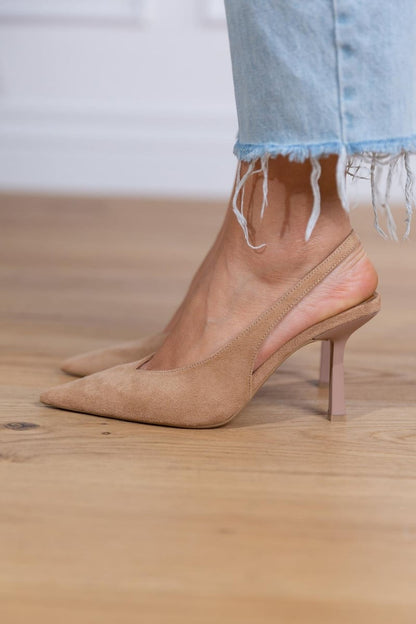 Marlena | Talons Bas Nude