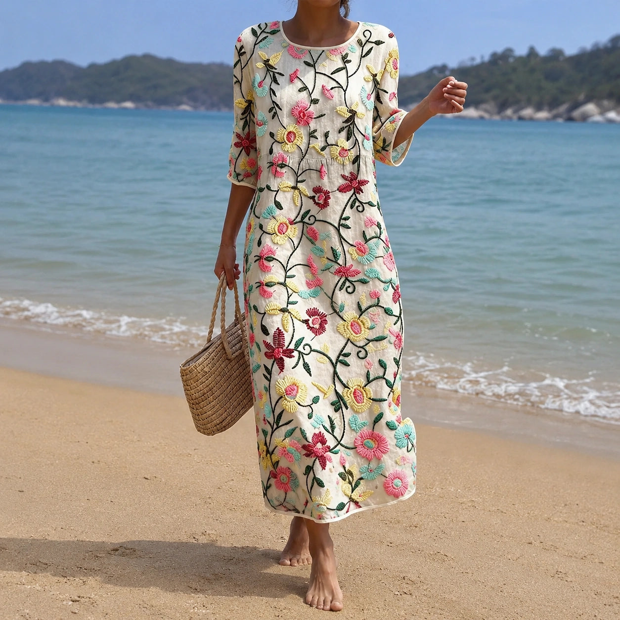 Rebecca | Robe à imprimé floral
